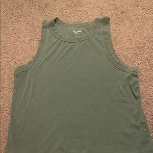 Old Navy Olive Sleeveless Top
